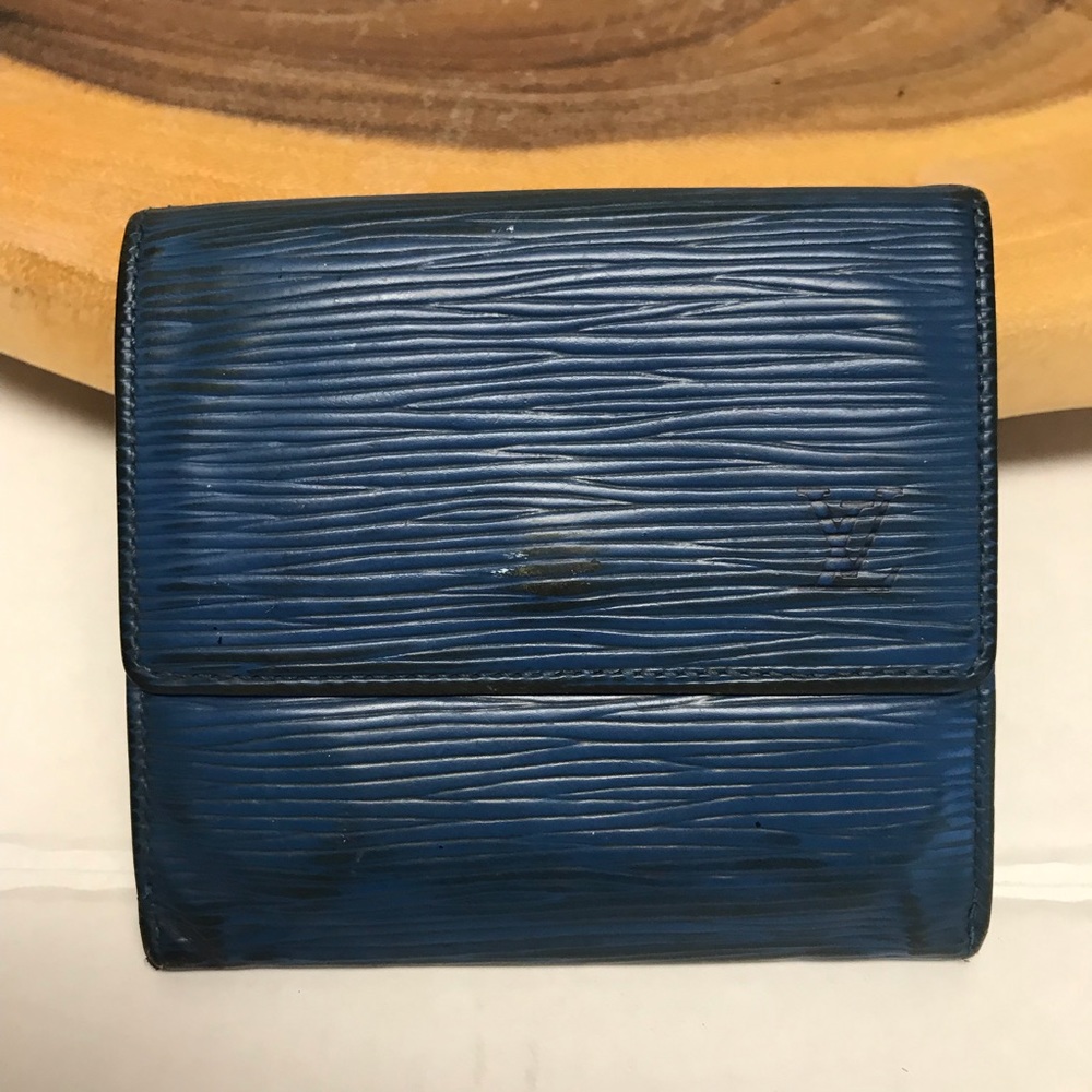 Louis Vuitton Epi Leather Mini Snap Wallet